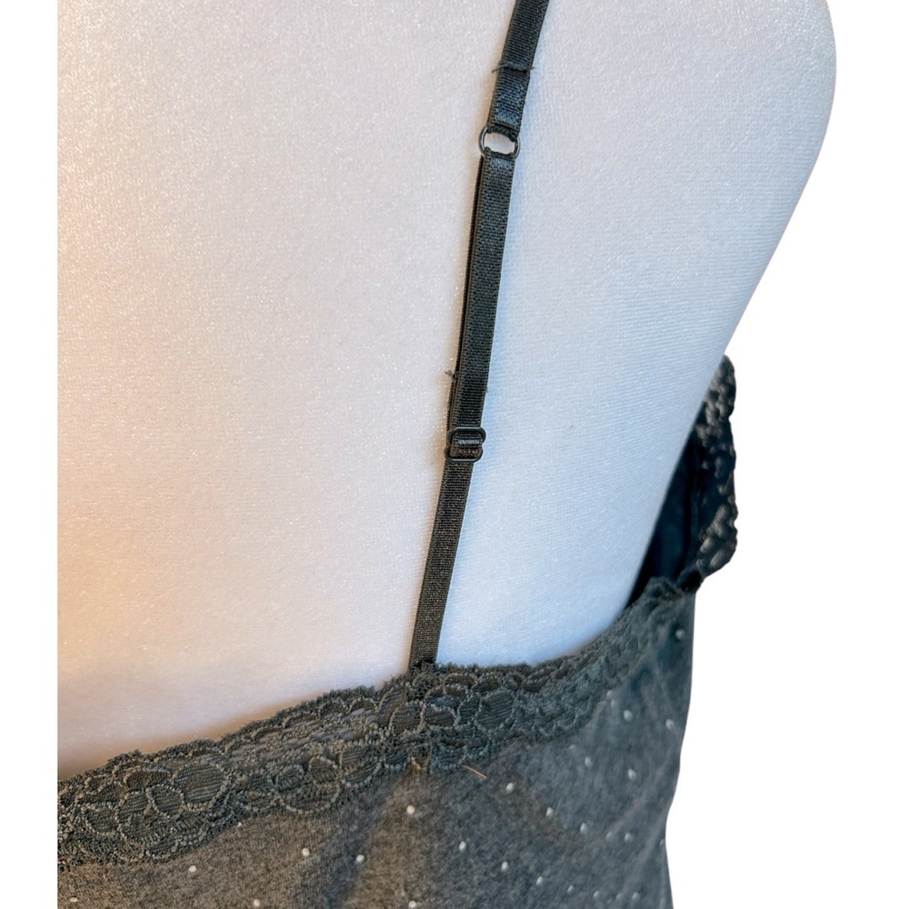 Vintage Y2K Aeropostale Lace Trim Cami Tank Size XL Elena Gilbert Alternative - Picture 5 of 12